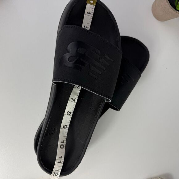 New Balance Slides Black Men's Size 12 - Picture 6 of 6